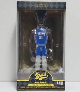 JOEL EMBIID Philadelphia 76ers Funko Gold Premium Vinyl 12" Figure NEW IN STOCK - Picture 1 of 12