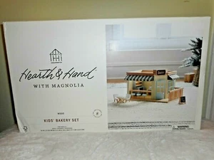 HERD & HAND MIT MAGNOLIE KINDER HOLZ BÄCKEREI PUPPENHAUS SPIELSET 8-TEILIG NEU - Bild 1 von 4