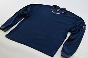 Nike Golf Pullover Sweater Sweat Shirt Jumper Longsleeve Vintage Blau Blue M