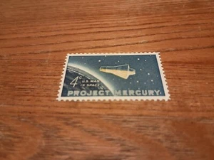 Scott # 1193 - 4cent Stamp Project Mercury U.S. Man in Space 1962 MNH - Picture 1 of 2