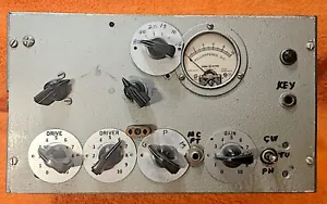 HOMEBREW VINTAGE AM-CW 80-6 METER TRANSMITTER - Picture 1 of 5