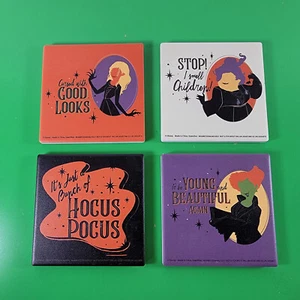 4 posavasos de cerámica coleccionables HOCUS POCUS | Sanderson Sisters | Halloween - Imagen 1 de 8