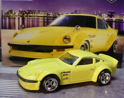 Nissan Fairlady Z 2022 Hot Wheels Premium ☆ amarillo; pilotos reales🔥 cultura de autos sueltos Foto 1 de 4