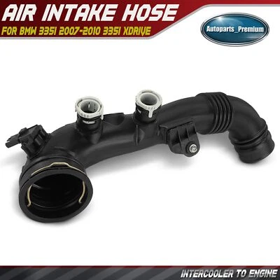 Manguera de acelerador intercooler de admisión de aire del motor para BMW E90 335i 335i xDrive 335is Foto 1 de 4