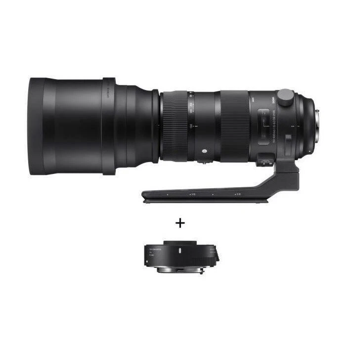 A - Sigma 150-600mm F5-6.3 Sport Lens + 1.4x Tele Converter Kit : Sigma SA Fit - Image 1 of 1