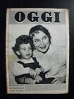 rivista OGGI n° 42-1955/ Marta Toren/ Clarck Gable/ donne poliziotto