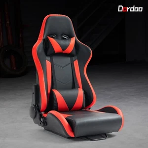 Dardoo G29 Ajustable Racing Sim Cockpit Asiento Rojo Adecuado Logitech G27 G920 - Picture 1 of 6