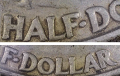 1942 DDR-001 circulated 90% silver Walking Liberty Half dollar. FS-801. - Image 1 of 4