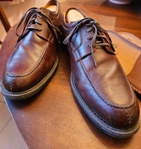 Johnston & Murphy XC4 Cardell Mokassin Mokka mit geteilter Zehenpartie 10,5 mittlere bis breite Schuhe - Bild 1 von 8