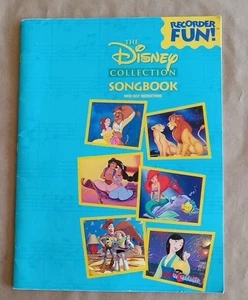 The Disney Collection Songbook "Recorder Fun" Music Sheets For Recorder VGC  - Picture 1 of 4