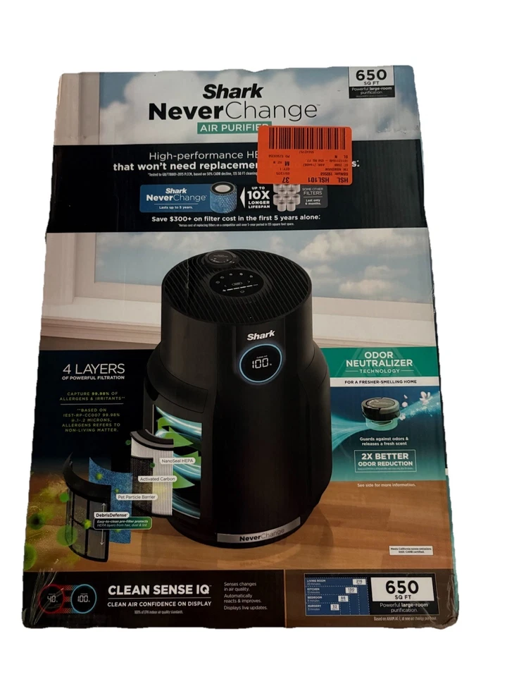 Shark NeverChange Air Purifier HP152