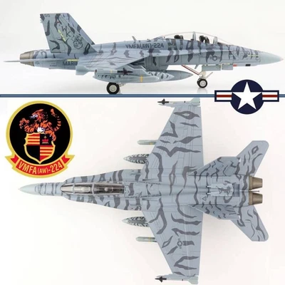 Hobby Master 1/72 HA3569 F/A-18D Hornet USMC VMFA(AW)-224 Bengals, MCAS Iwakuni - Immagine 1 di 4