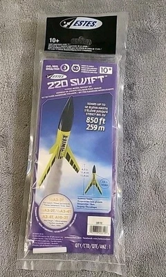 Estes 220 Swift Flying Model Rocket Kit (Intermediate Skill Level) - Image 1 of 2