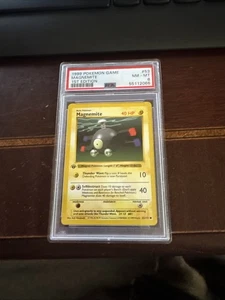1999 Pokemon Base Set #53 Magnemite 1st Edition Shadowless PSA 8 NM/Mint - Picture 1 of 1