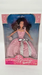 1997 Mattel WalMart 35th Anniversary Teresa Barbie Doll NRFB #17617 Doll A4 - Picture 1 of 7