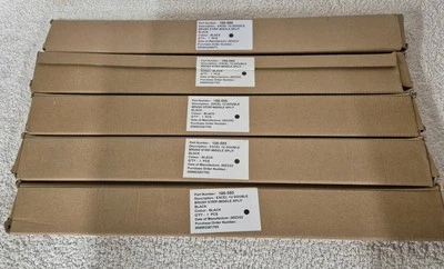 5 Brand New Excel 1U Double Brush Strip Middle Strip Black - Image 1 of 4