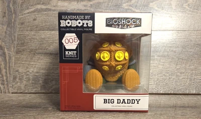Handmade by Robots Bioshock Big Daddy 005 Knit Series Collectible Vinyl Figure - Image 1 of 4