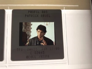 PROFIL BAS - PATRICK BRUEL, SANDRA SPEICHERT - DIAPOSITIVE CINEMA PRESSE SLIDE - Imagen 1 de 1