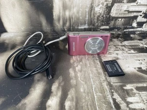 SAMSUNG ST66 16,1 MP 5x fotocamera digitale compatta obiettivo Samsung - rosa testata - Foto 1 di 6