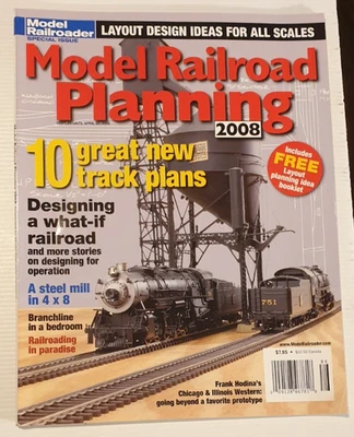 MODEL RAILROADER Magazine USA - Model Railroad Planning 2008 - Special Issue. - Image 1 of 4