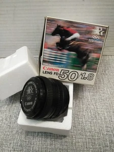 Canon Lens FD 50mm 1:1.8 für Canon Mount 35mm Vintage 1984 Olympic Games Edition - Bild 1 von 8