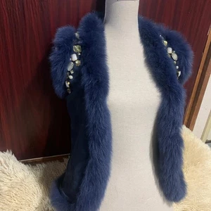 Ridya Amir Real Fur Vest - Picture 1 of 4
