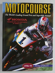 SPECIAL ED Motocourse 1999-99 Doohan, Biaggi, Honda UK 98 99 23rd year FREE DEL - Bild 1 von 8