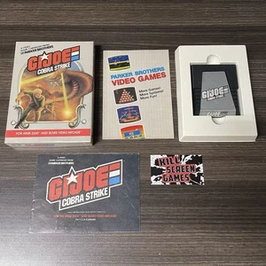 G.I. Joe: Cobra Strike Atari 2600 COMPLETE Game + Box + Manual + Insert - Picture 1 of 13