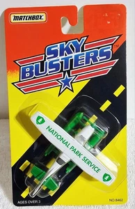 Matchbox Sky Busters National Park Service Ski Plane New - Picture 1 of 5