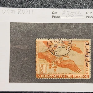 USA #RW11 - CV 35 $ - Lot #11066 - Bild 1 von 1