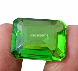 Gemas sueltas naturales impecables verdes Montana zafiro 20 quilates certificado esmeralda 4SUO - Imagen 1 de 10