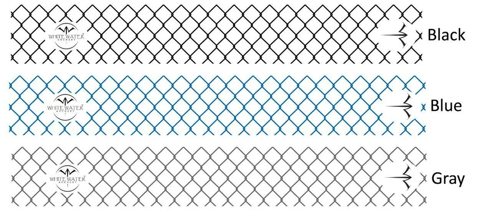 White Water Archery Chain Link Fence Arrow Wraps 15pc Packs Multiple Colors