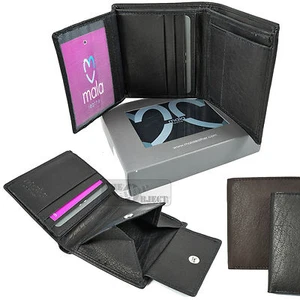Mala Leather Quality Toscana Wallet Credit Card Coin Mens Notes Money Bi Fold ID - Picture 1 of 19