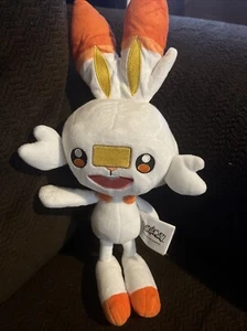 Peluche Pokemon Scorbunny 2022 13 pulgadas Jazwares - Imagen 1 de 4