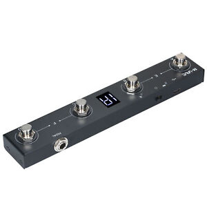 M-VAVE Bluetooth Tragbar MIDI-Fuß controller Pedal APP-Steuerung Wiederaufladbar