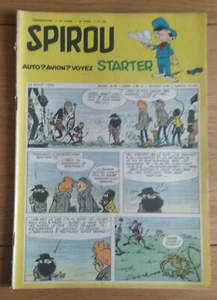 SPIROU ( journal ) n° 958 , couverture Franquin , ( Dupuis , 23/08/1956 ) - Picture 1 of 2