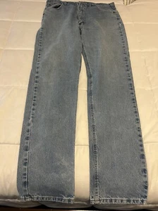 Carhartt Jeans Adult 40x38 Blue Denim B18 STW Traditional Fit Straight Leg Men's - Picture 1 of 7
