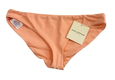 Parte inferior de natación de bikini Mara Hoffman para mujer L Zoa Appeal melocotón nueva con etiquetas Upf50+ Foto 1 de 4