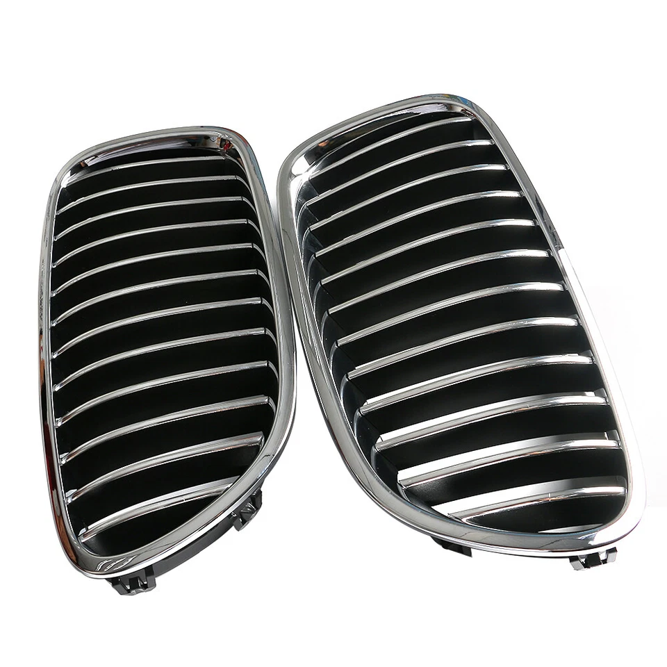 2pcs Front Grille Fits for 2009-2013 BMW 5 Series F10 F11 528i 535i Left & Right - Image 1 of 4