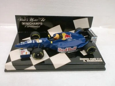 MINICHAMPS 1/43 - F1 SAUBER FORD C14 - K. WENDLINGER - Immagine 1 di 2