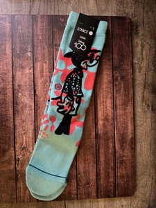 Calcetines Stance Para Hombre L 9-13 Crew Bomin Tropical Floral Hawaii Informales Nuevos con Etiquetas - Imagen 1 de 1