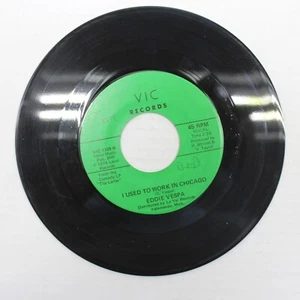 Eddie Vespa Letter To My Ex Wife / I Used to Work In Chicago 45 Vinyl Record VG - Picture 1 of 2