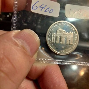 1992 1 ECU SPAIN SILVER COIN - MADRIS CAPITAL STERLING SILVER PROOF !!! - Picture 1 of 3