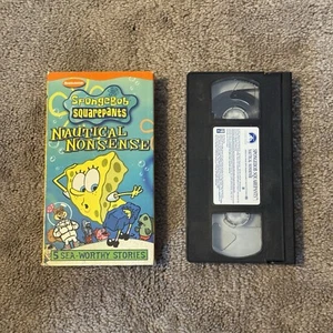 Nickelodeon Spongebob Squarepants - Nautical Nonsense (VHS, 2002) - Picture 1 of 2