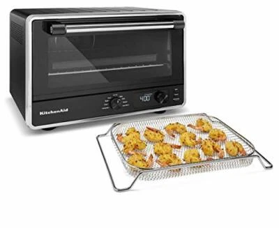 KitchenAid KCO124BM Horno Encimera Digital con Freidora de Aire, Negro Mate Foto 1 de 4