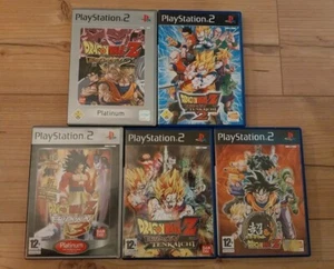 PS2 5x Dragon Ball Z Budokai Tenkaichi Super 2 3 Deutsch Französisch - Bild 1 von 2