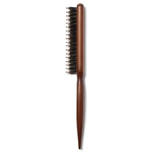 Boar & Nylon Bristle Styling Brush - Teasing Comb with Rat Tail Pick for Back... - Picture 1 of 9