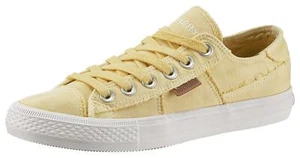 DOCKERS by Gerli 40TH201-790900 Canvas Damen Sneaker Schuhe Gelb Yellow - Picture 1 of 6