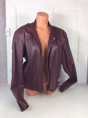 Fidelity Vintage Leather Jacket Womens Large - Image 1 of 4