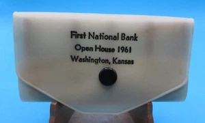 vintage First National Bank Open House 1961 Kansas Change Holder money bank - Picture 1 of 4